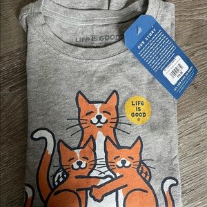 Kids XL Life is Good tee